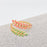 Enamel Leaf Shape 18K Gold Plated Stainless Steel Ring