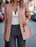 Open front blazer