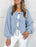 V-neck front tie Cardigan