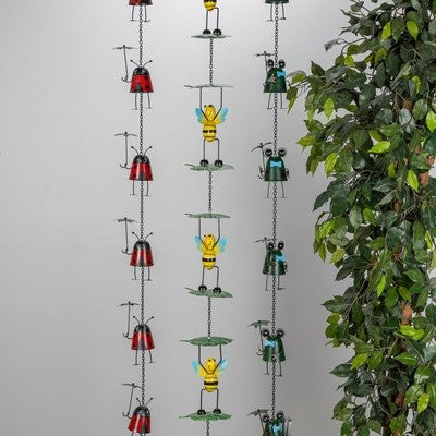 Rain Chain-Metal Garden Friend-3 Asst