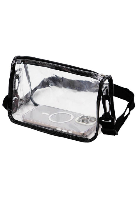 Transparent Clear PVC Crossbody Purse Clutch Bag Dutch Growers Regina