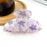 Spring Flower Half Circle Hair Clip
