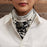 Minimalist Floral Silk Texture Square Scarf for Chic Styling