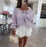 V-neck front tie Cardigan