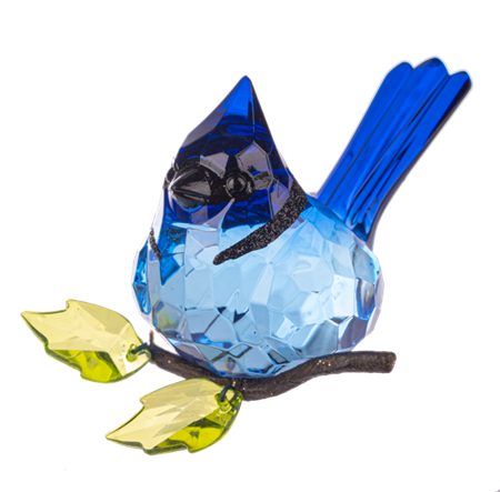 Sitting Blue Jay 3.5"