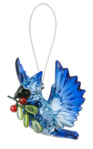 Orn Open Winged Blue Jay