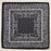 Silk Texture Paisley Bandana Square Scarf for Men & Women