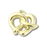 Pretzel Gold Charm
