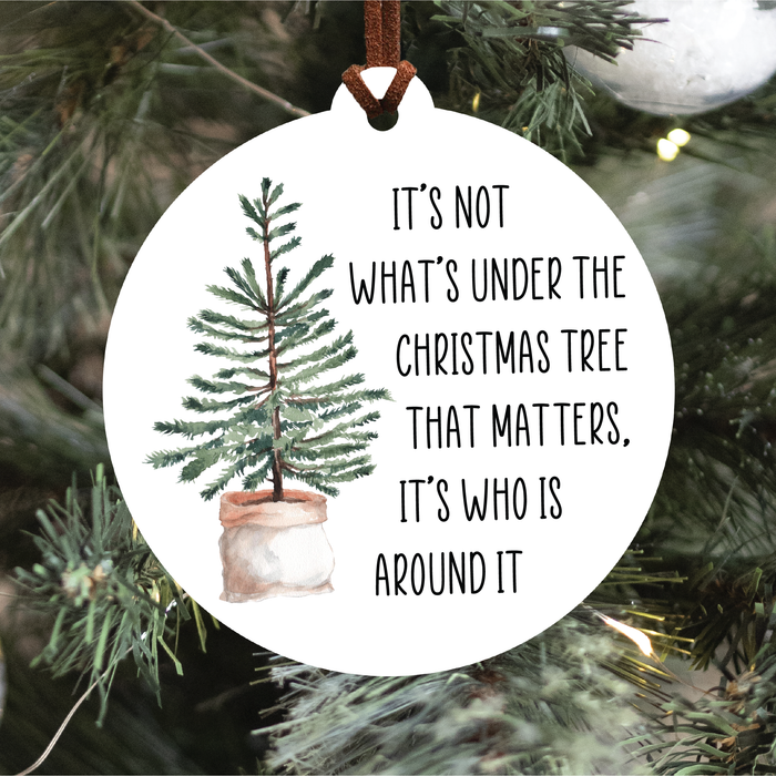 Christmas Quote Christmas Ornament