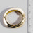 Chunky Dome Sculptural Hinged Bangle Bracelet