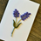 Handmade Quilled Lavender Greeting Card - Unique cards