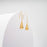18K Gold PVD Stainless Steel Drop Earrings