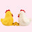 12" Fluffy Rooster Plush