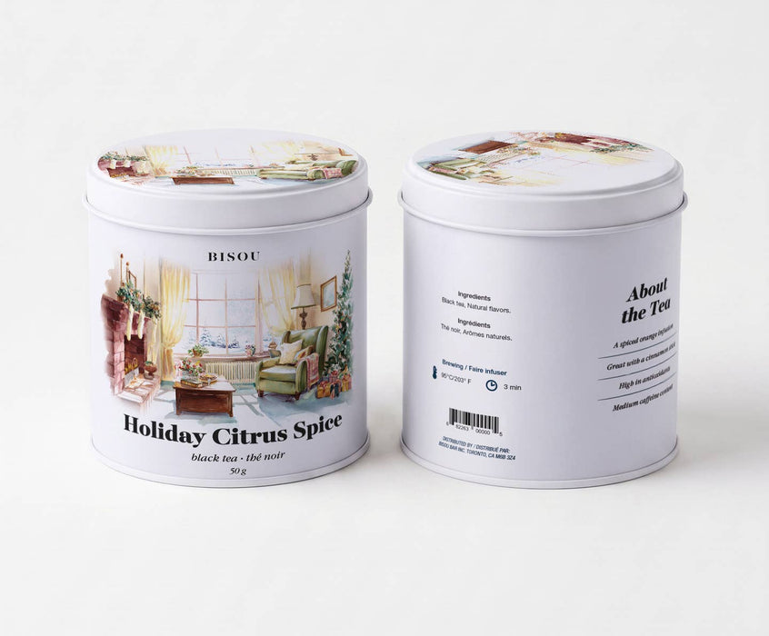 Holiday Citrus Spice - Black Tea Tin