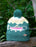Rainbow Trout Knit Beanie Hat with Pom