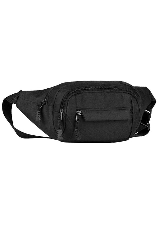 Multi-Compartment Utility Waist Belt Fanny Pack