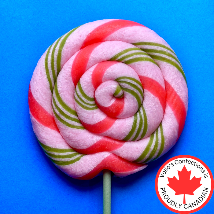 Watermelon Handmade Whirl Pop - Case of 5