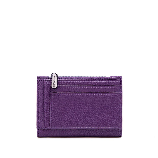 Aiko - Recycled Vegan Wallet - Plum Pebbled