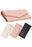 Tri-Fold Envelope Faux Vegan Leather Wallet