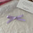 Miss Sparkling - Ribbon bow hair clip: One size / Light pink