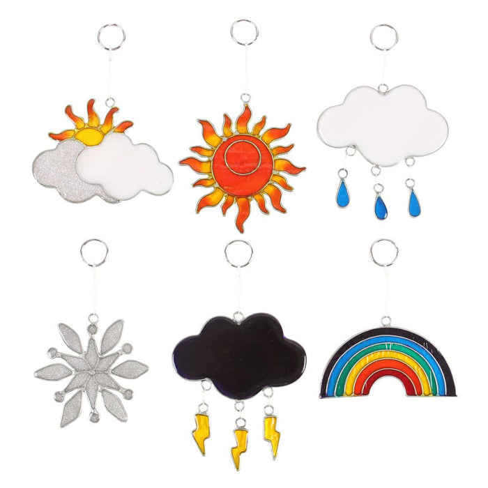 Weather Suncatchers on Display