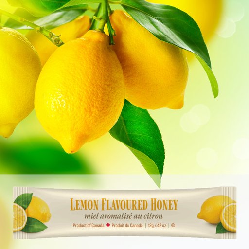 Honey Squeeze Pack - Lemon Flavoured - OU Kosher