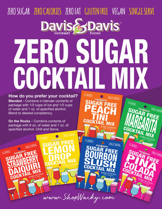 ZERO SUGAR Single Serve Craft Cocktail