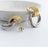 Double Round Stud Earring