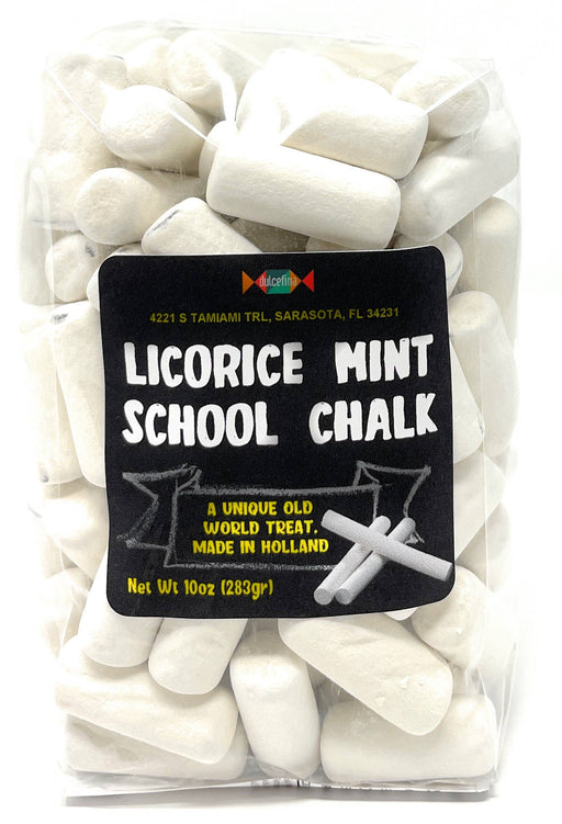 Dutch Mint Licorice Ice Chalk 11oz Bag