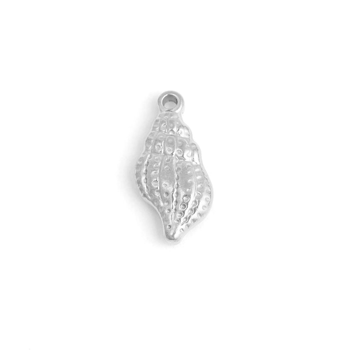 18K Gold PVD Stainless Steel Conch Seashell Charm