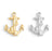 18K Gold PVD Stainless Steel Anchor Charm