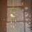 Opalite Moon Suncatcher - Crystal Window Decor Gift