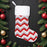 Classic Polka Dot & Striped Knit Christmas Stockings