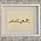 Family Birds Art, 3D Pebbles Tumbled Glass, Birds on Branch