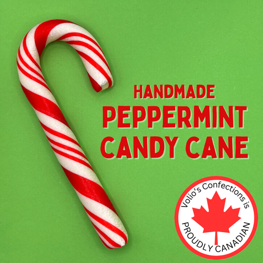 Peppermint Large Handmade Candy Cane