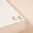 12 Assorted Birth Stone Stud Earrings