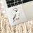 Clear Owl Sticker 3.25x2in