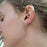 18K Gold PVD Stainless Steel Knot Stud Earrings