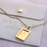 Rising Sun Necklace - Stainless Steel Gift