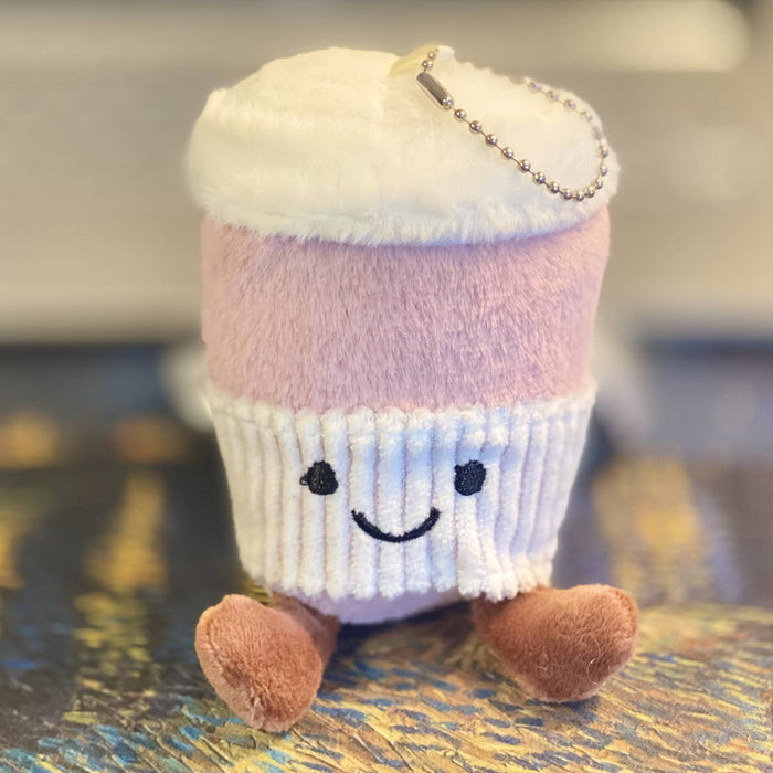 5.5" Coffee cup Pendant/Keychain/Charm