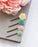 Floral Bobby Pins | Mint and Pastel Pink | Flower Hair Pins