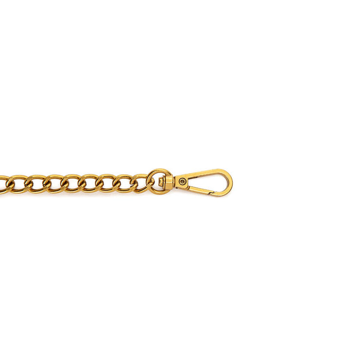 Francine - Recycled Vegan Chain Crossbody Bag - Espresso