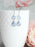 Light Blue Glass Dangle Earrings | Two Jewel Teardrop