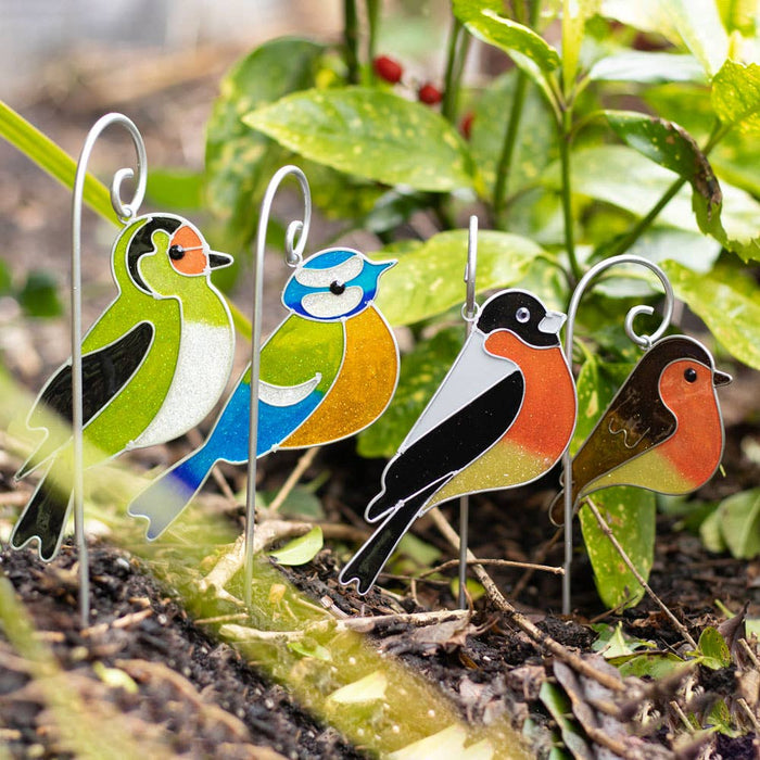 British Garden Birds Suncatcher Stakes