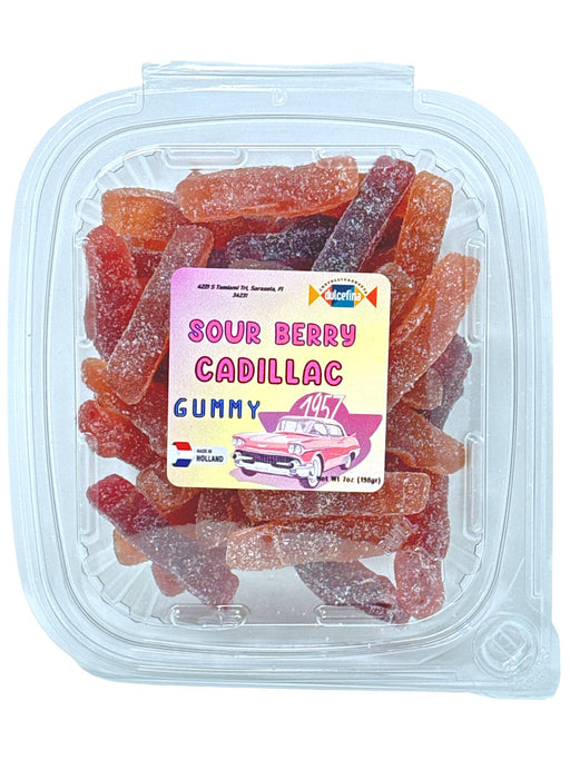 Sour Berry Cadillacs Gummy 7oz Tub