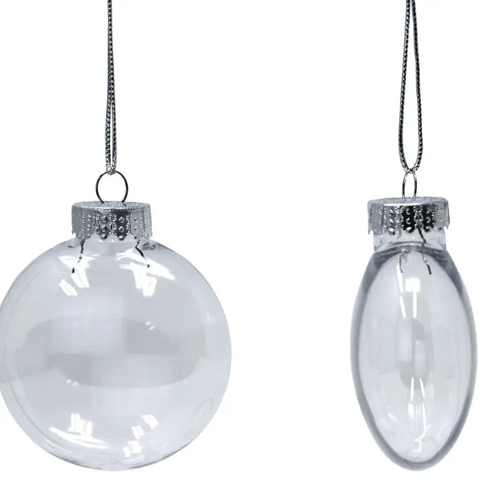 On Wednesdays we Sparkle  | Christmas Ornament | Glitter