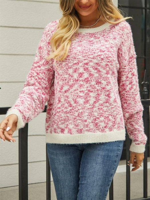 Round neck sweater