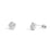 18K Gold PVD Stainless Steel Knot Stud Earrings