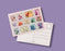 Canada Provincial Floral Postage Stamp Postcards