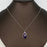 Natural Stone Charm Stainless Steel Necklace